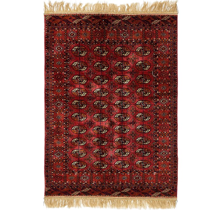 5' x 6' 10 Torkaman Oriental Rug