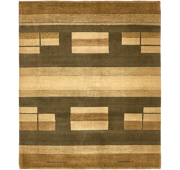 6' 8 x 7' 10 Kashkuli Gabbeh Rug