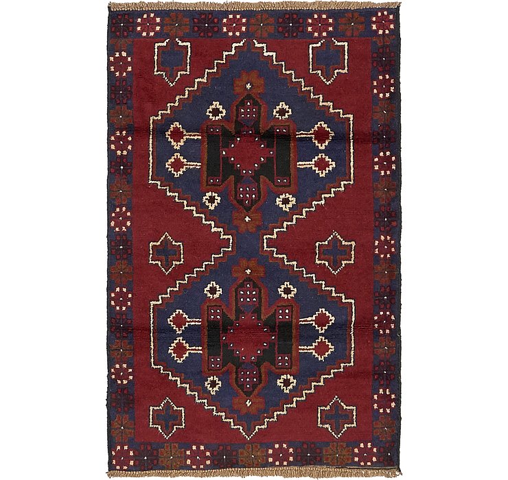 2' 10 x 4' 8 Balouch Persian Rug