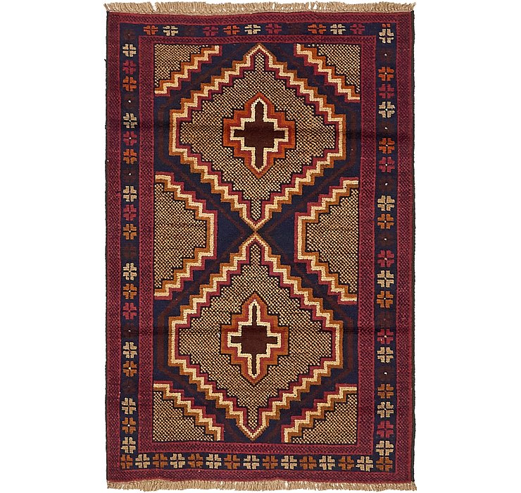 2' 10 x 4' 8 Balouch Persian Rug