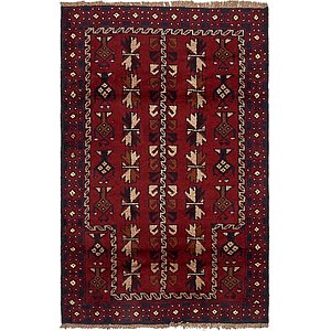 HandKnotted 2' 10 x 4' 5 Balouch Persian Rug