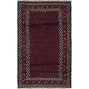 Unique Loom 2' 10 x 4' 9 Balouch Persian Rug
