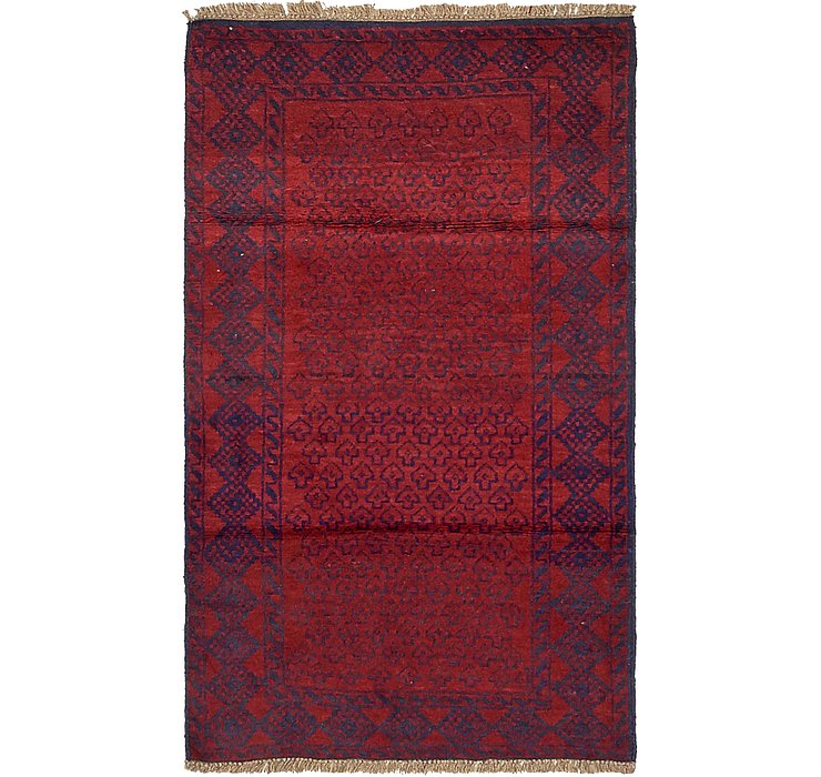 2' 9 x 4' 8 Balouch Persian Rug