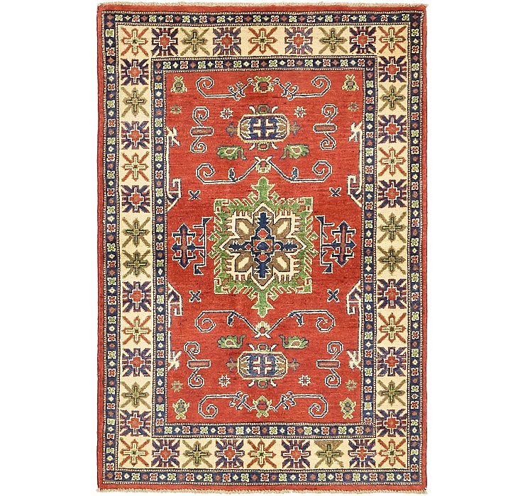 3' 4 x 5' 1 Kazak Rug