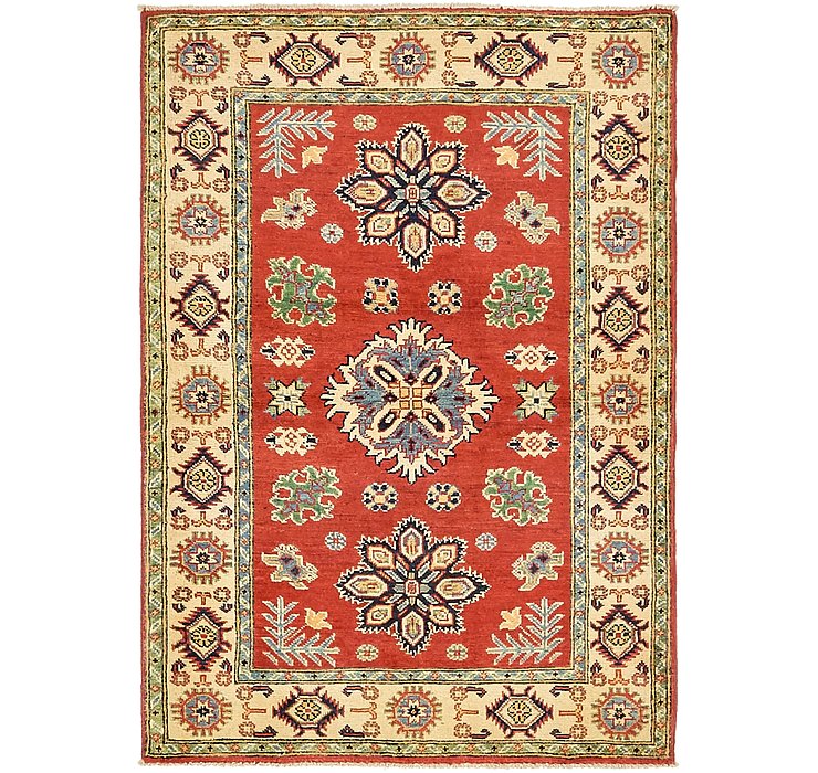 3' 4 x 4' 9 Kazak Rug