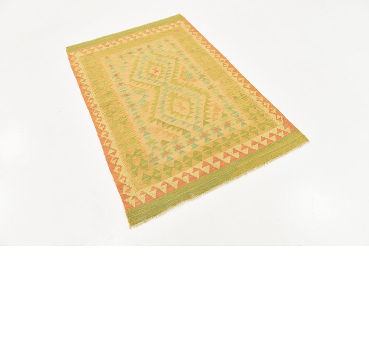 3' 2 x 4' 9 Kilim Waziri Rug