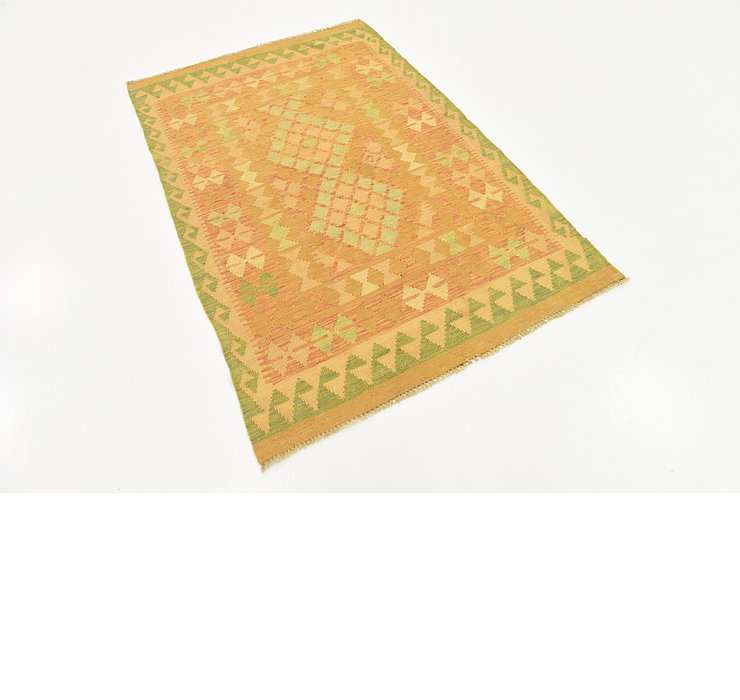 3' 4 x 5' Kilim Waziri Rug