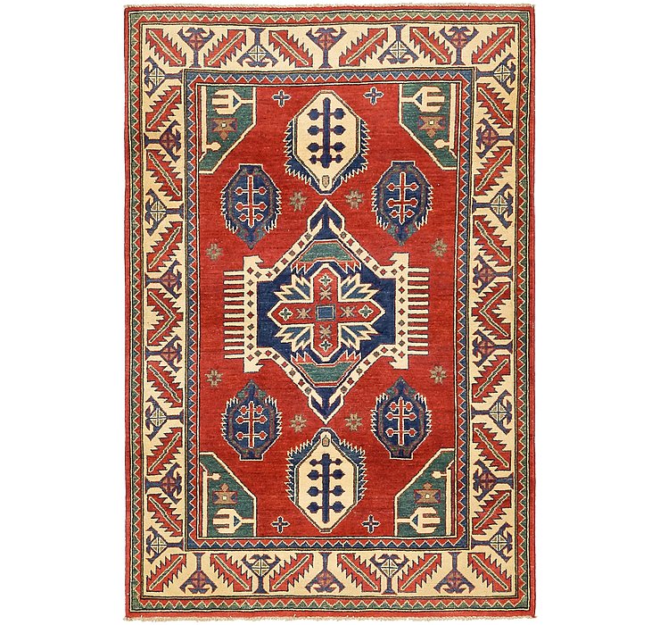 4' x 6' Kazak Rug
