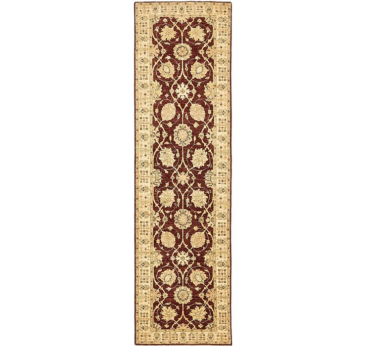 2' 8 x 9' 2 Peshawar Ziegler Runner...