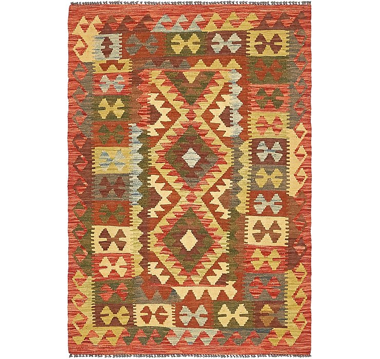 3' 3 x 4' 10 Kilim Maymana Rug