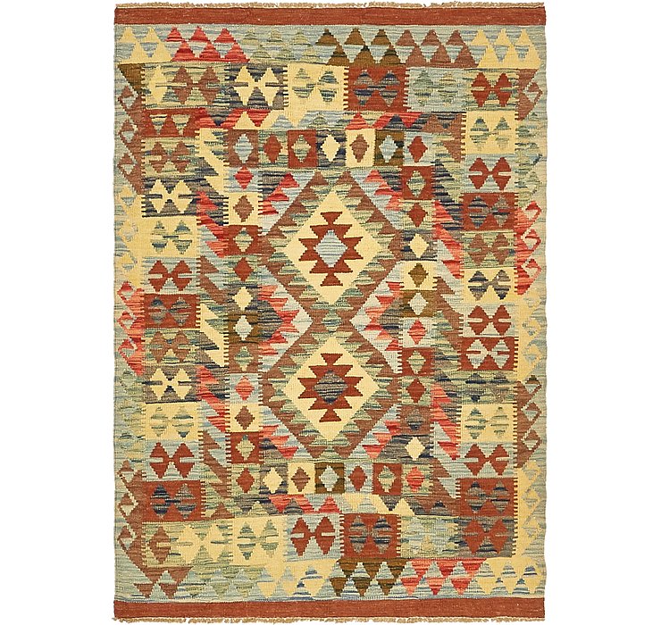 105cm x 152cm Kilim Maymana Rug
