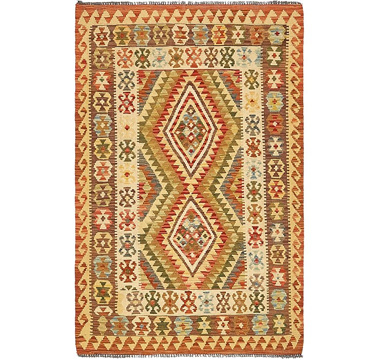 3' 5 x 5' 2 Kilim Maymana Rug