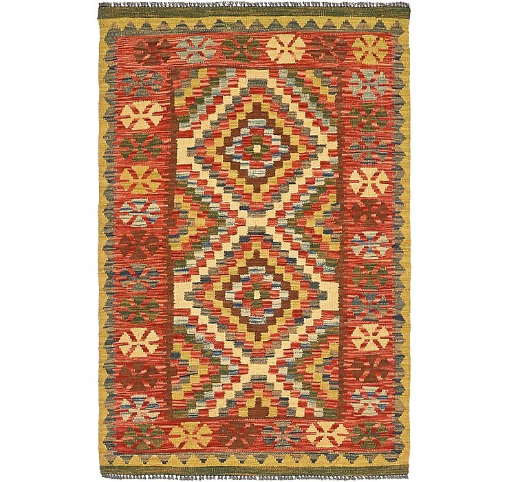 3' 3 x 5' Kilim Maymana Rug