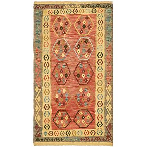 3' 5 x 6' 4 Kilim Maymana Rug