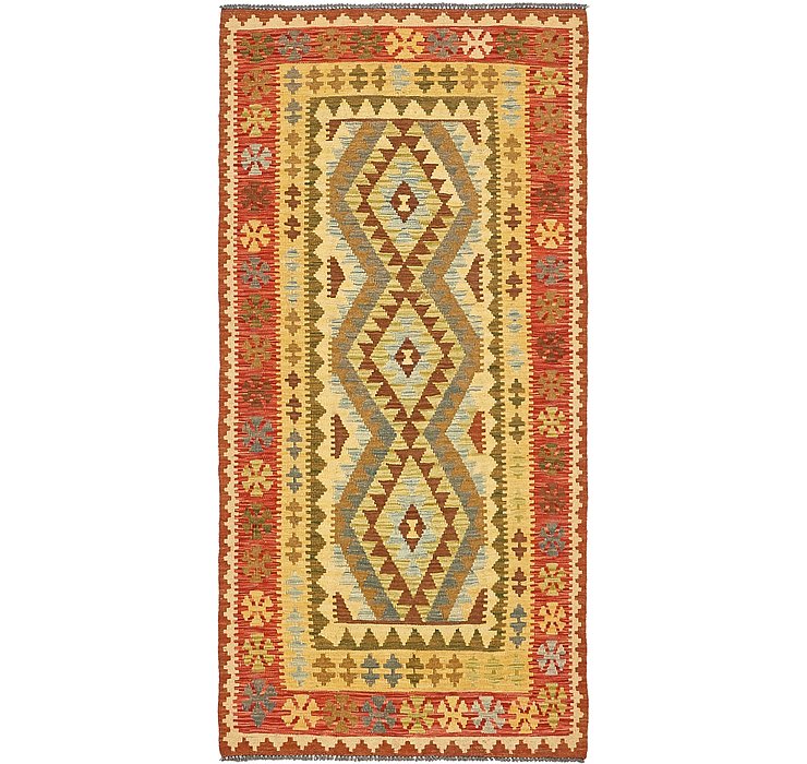 3' 5 x 6' 10 Kilim Maymana Rug