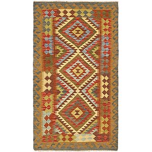 3' 5 x 6' 2 Kilim Maymana Rug