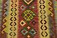 3' 3 x 6' 5 Kilim Maymana Runner Rug thumbnail