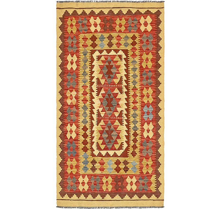 3' 3 x 6' 4 Kilim Maymana Rug