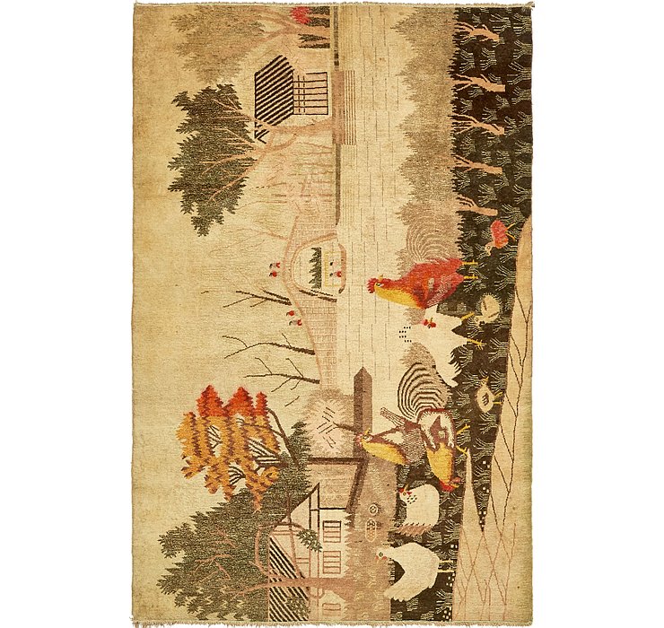 5' 9 x 8' 10 Karabakh Rug