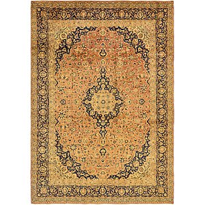 Unique Loom 9' 6 x 13' 6 Kashan Persian Rug