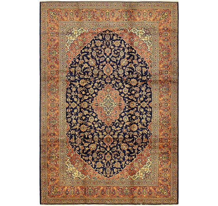 8' 7 x 12' 9 Kashan Persian Rug