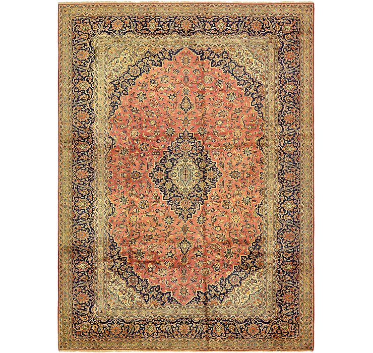 9' 5 x 13' Kashan Persian Rug