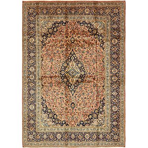 9' 10 x 14' 2 Kashan Persian Rug