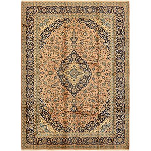 9' 9 x 13' 9 Kashan Persian Rug