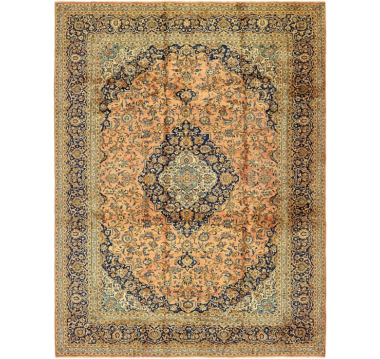 9' 9 x 13' 4 Kashan Persian Rug