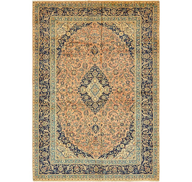 9' 8 x 14' Kashan Persian Rug