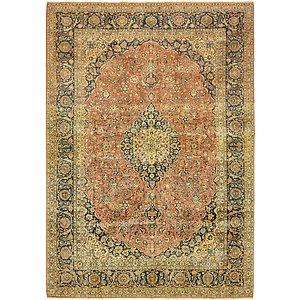 9' 5 x 13' 5 Kashan Persian Rug