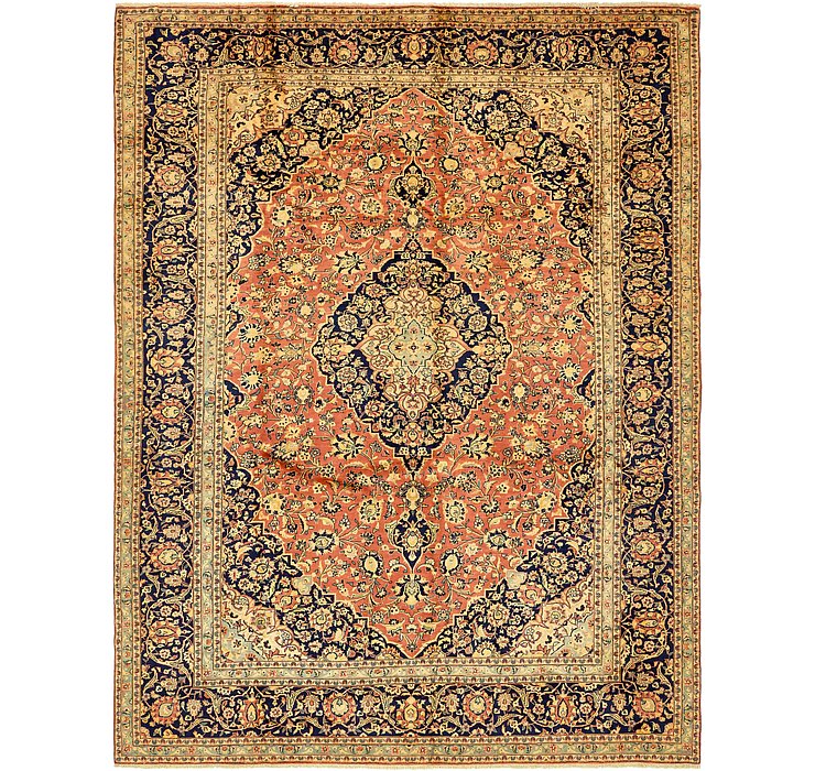 9' 8 x 12' 9 Kashan Persian Rug