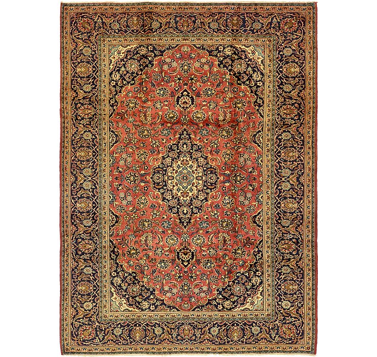 8' x 11' 3 Kashan Persian Rug