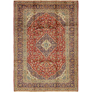 8' 2 x 11' 9 Kashan Persian Rug