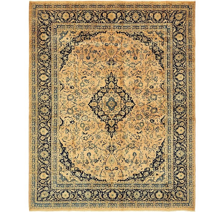 9' 10 x 12' 6 Kashan Persian Rug