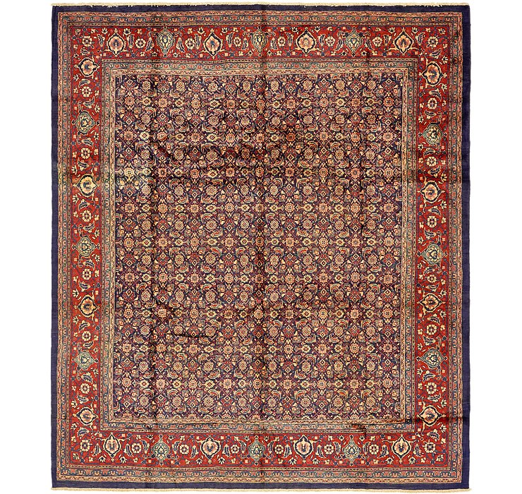 10' 6 x 12' 4 Mahal Persian Rug