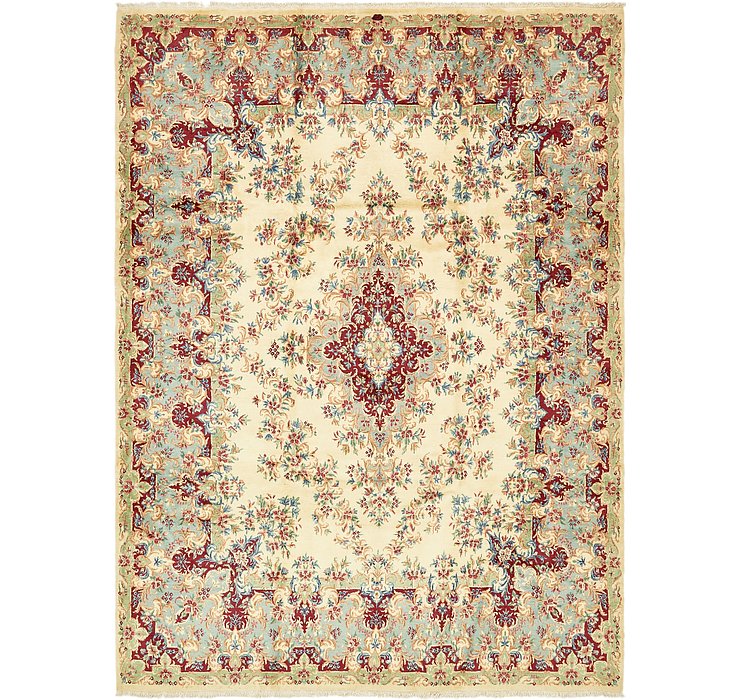 8' x 11' Kerman Persian Rug