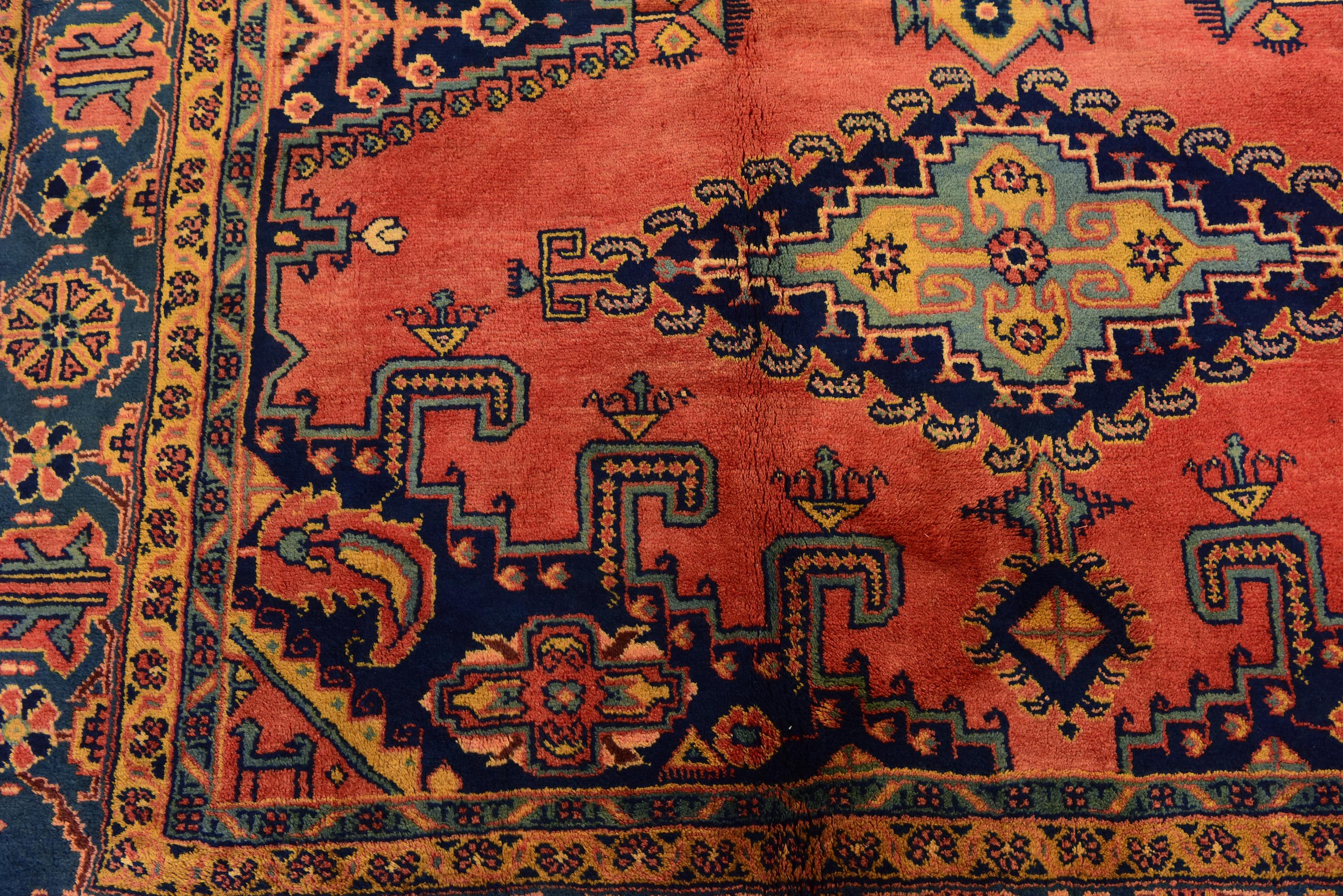 Orange 7' x 12' Viss Persian Rug eSaleRugs