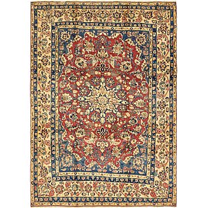 8' x 11' 3 Mahal Persian Rug