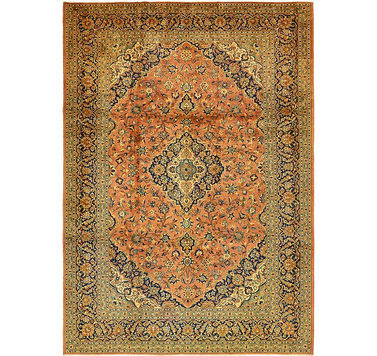9' 10 x 12' 4 Kashan Persian Rug