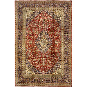 8' 2 x 12' 4 Kashan Persian Rug