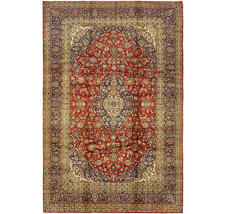 8' 2 x 12' 4 Kashan Persian Rug