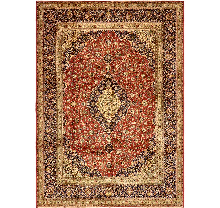 9' 8 x 13' 6 Kashan Persian Rug