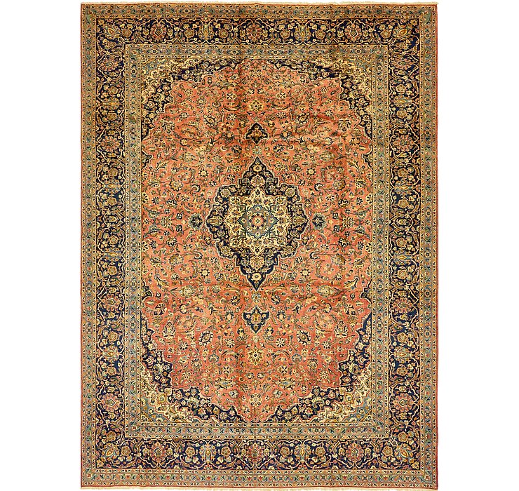 10' x 13' 4 Kashan Persian Rug