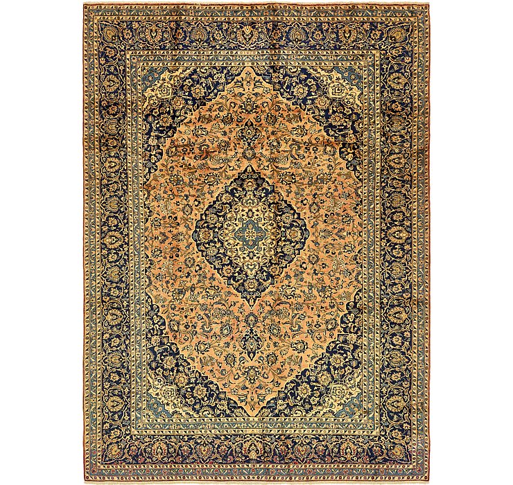 HandKnotted 10' x 13' 7 Kashan Persian Rug