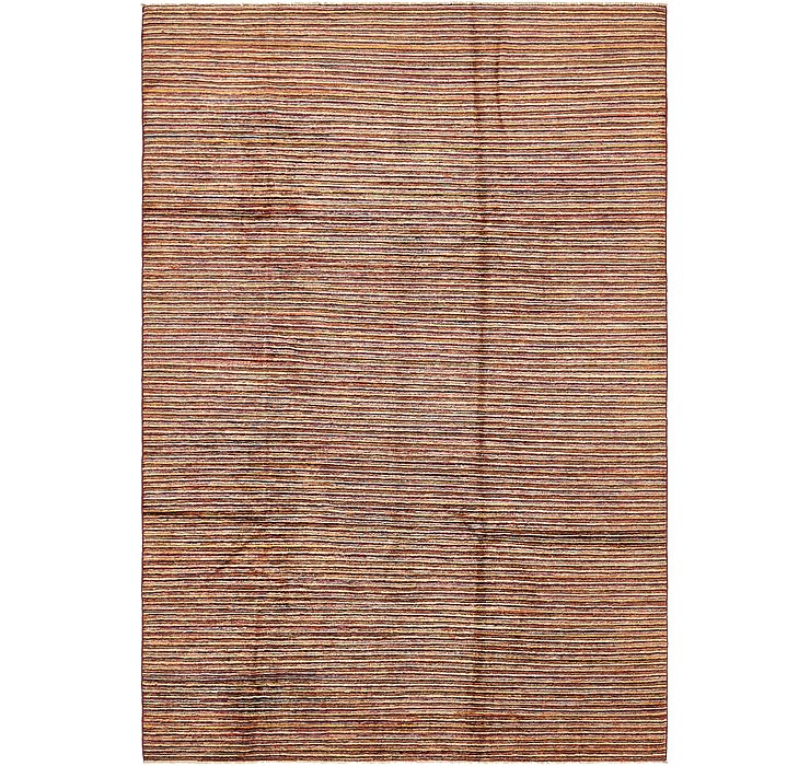 6' 7 x 9' 7 Modern Ziegler Oriental...