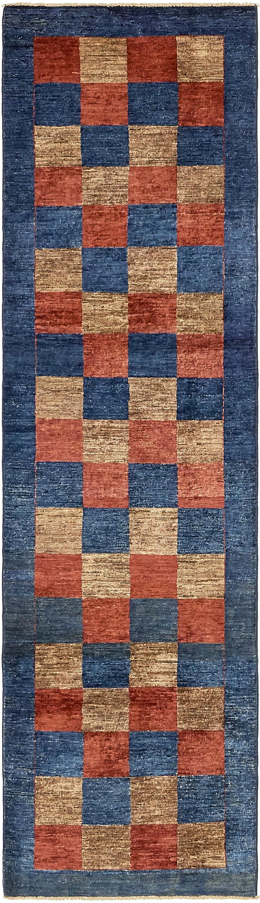 Navy Blue 2' 7 x 9' 4 Modern Ziegler Runner Rug eSaleRugs