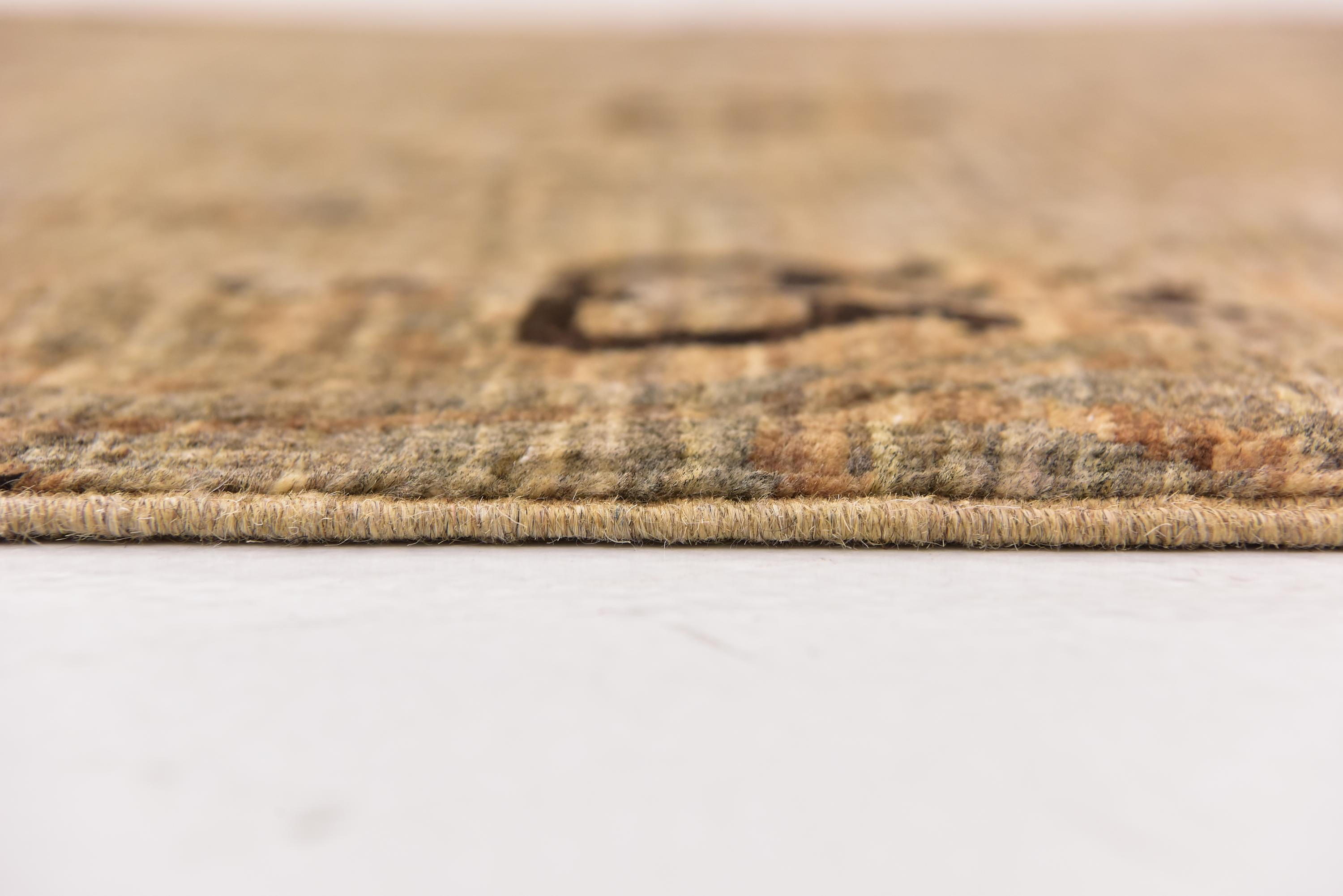 Light Brown 5' x 6' 7 Modern Ziegler Oriental Rug iRugs UK