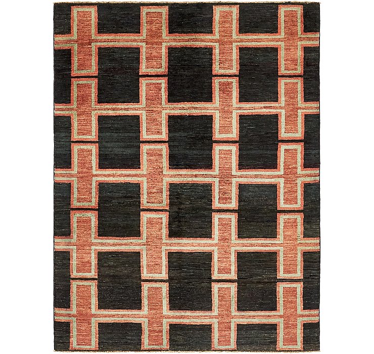 HandKnotted 4' 10 x 6' 6 Modern Ziegler Oriental...