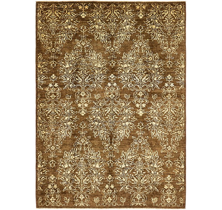 5' 9 x 8' Peshawar Ziegler Orient...